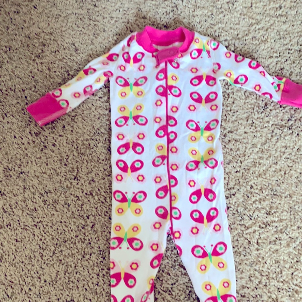 Hanna Andersson baby girl sleeper pajama